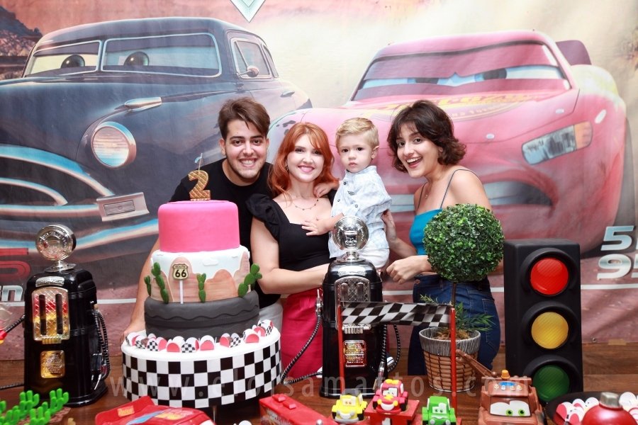 ANIVERSÁRIO DE 2 ANOS DE LIAN FABRO FACHIN – “CARROS” - Eloisa Mattos