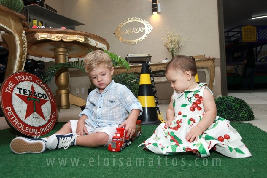 ANIVERSÁRIO DE 2 ANOS DE LIAN FABRO FACHIN – “CARROS” - Eloisa Mattos
