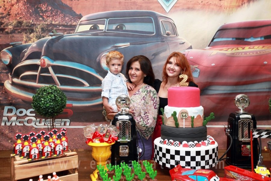 ANIVERSÁRIO DE 2 ANOS DE LIAN FABRO FACHIN – “CARROS” - Eloisa Mattos