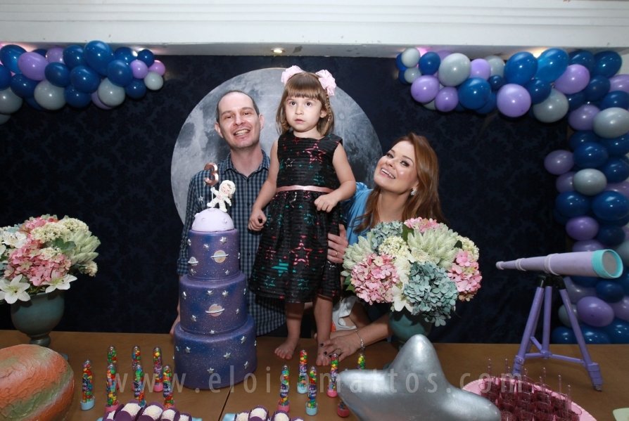 ANIVERSÁRIO DE 3 ANOS DA CHIARA – TEMA “PLANETAS” - Eloisa Mattos