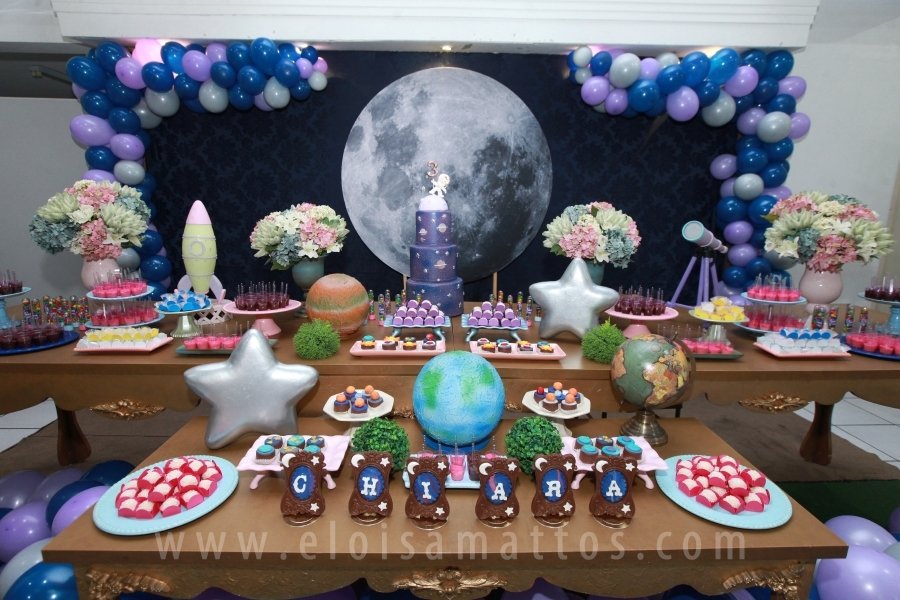 ANIVERSÁRIO DE 3 ANOS DA CHIARA – TEMA “PLANETAS” - Eloisa Mattos