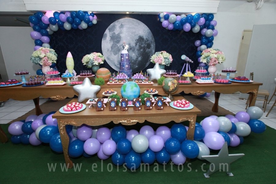 ANIVERSÁRIO DE 3 ANOS DA CHIARA – TEMA “PLANETAS” - Eloisa Mattos