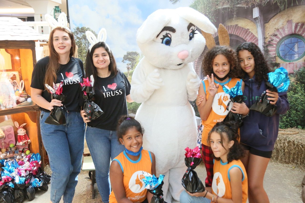 PÁSCOA CRIANÇAS FAVELA MARTE – RIOPRETO SHOPPING E TRUSS