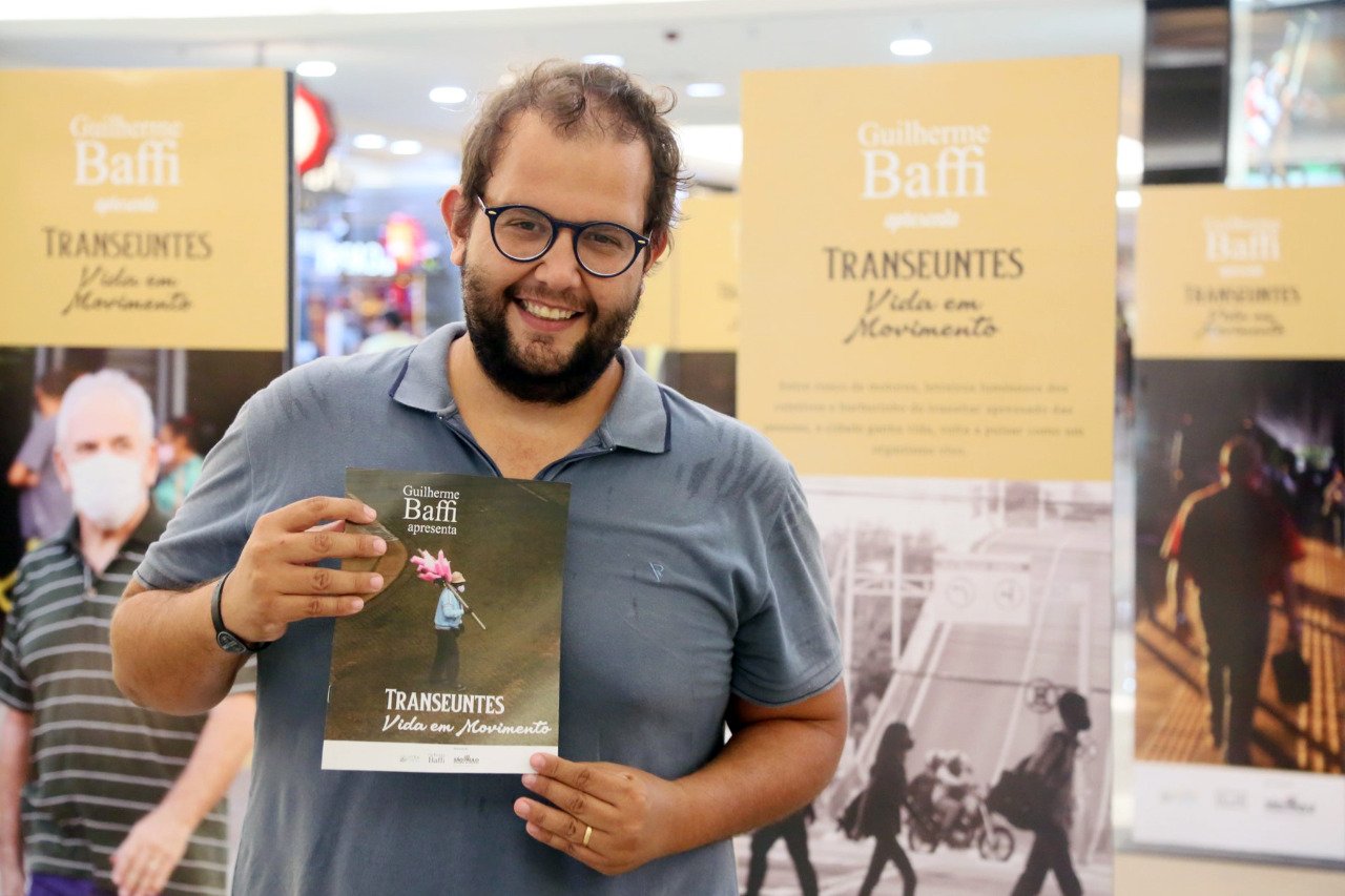 GUILHERME BAFFI APRESENTA SEU NOVO PROJETO “TRANSEUNTES” NO RIO PRETO SHOPPING