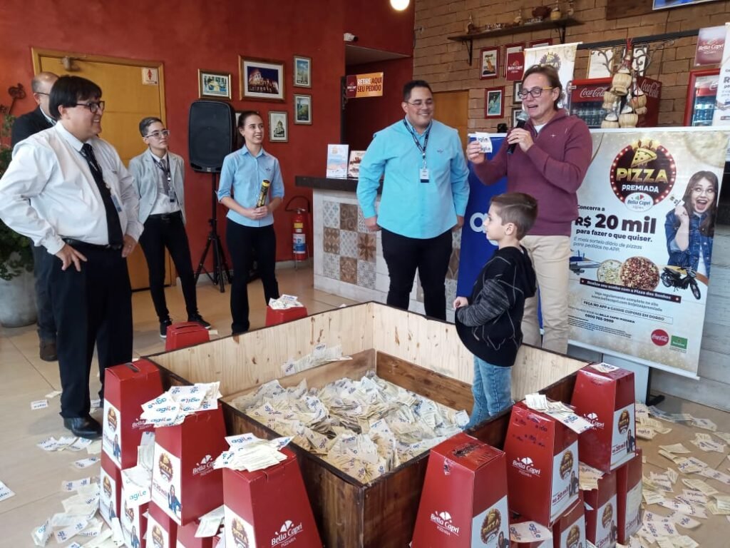 Bella Capri Sorteia R$ 20 Mil na Campanha Pizza Premiada