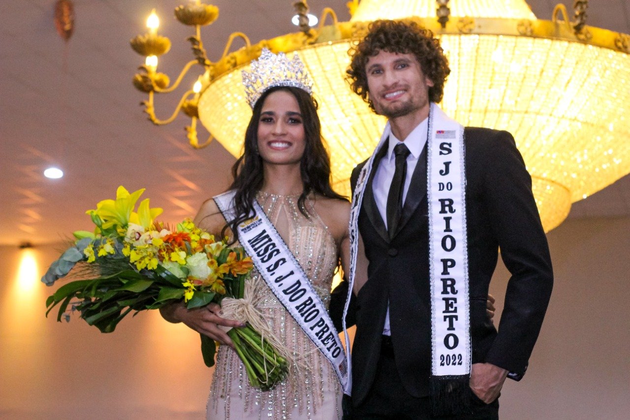 GIOVANA GALVÃO E LUCAS MERIGUE SÃO OS VENCEDORES DO CONCURSO MISS E MISTER RIO PRETO 2022