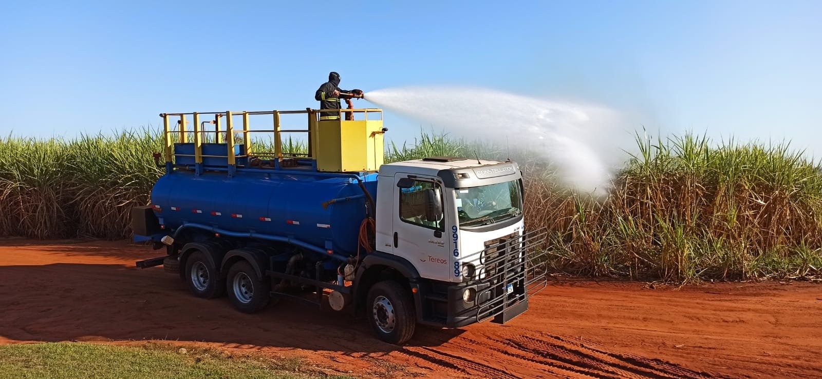 TEREOS – INVESTE EM TECNOLOGIA NAS ÁREAS QUEIMADA DE CANAVIAIS