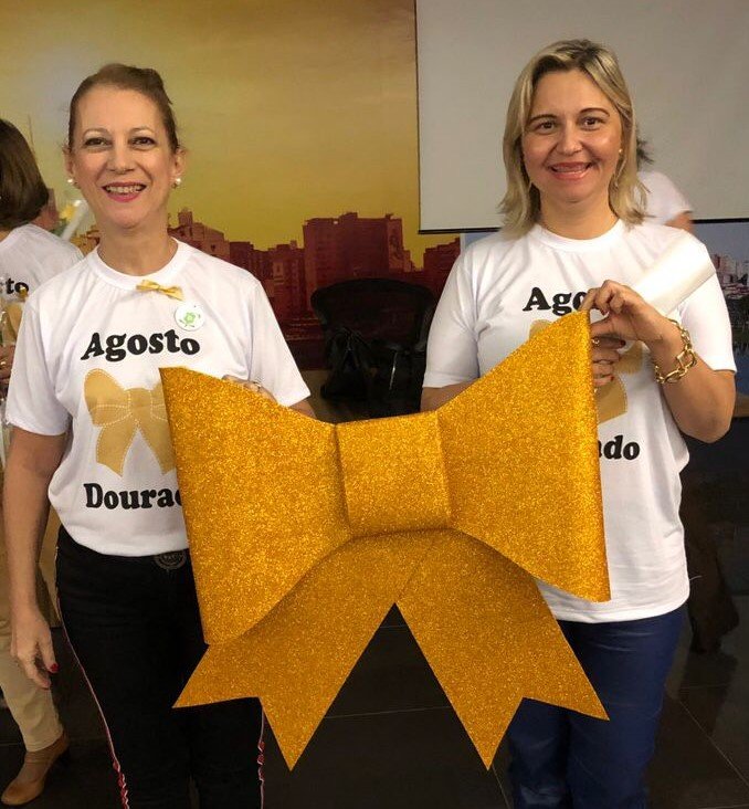 ALUNOS DA FAMERP REALIZAM AÇÕES NA SEMANA DO ALEITAMENTO MATERNO