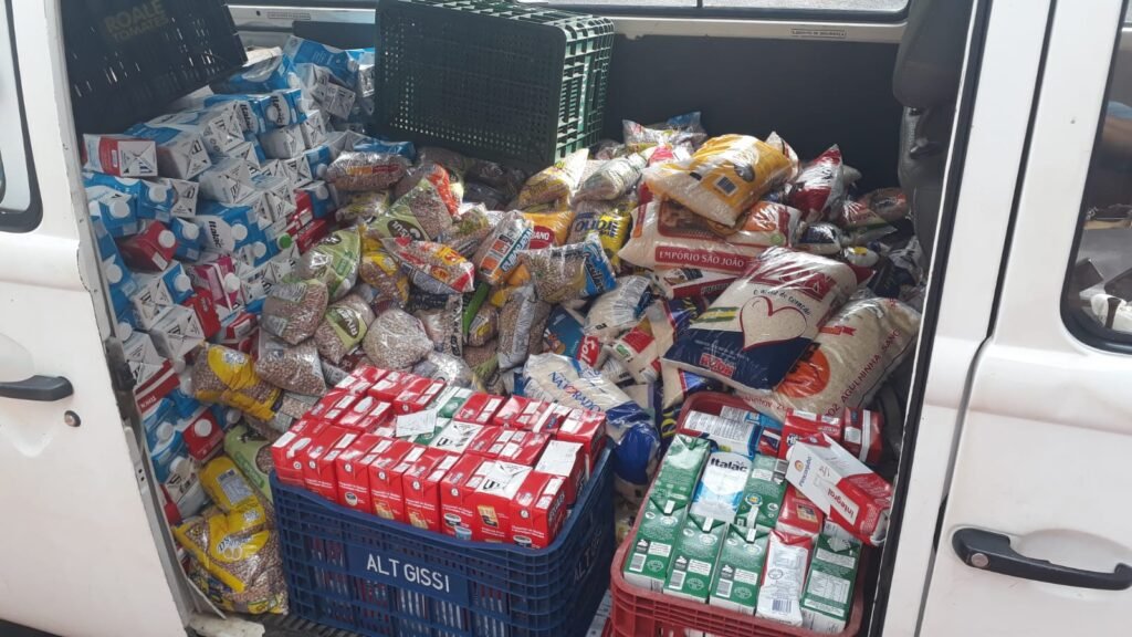 Thermas dos Laranjais Arrecada Mais de 20 Toneladas de Alimentos