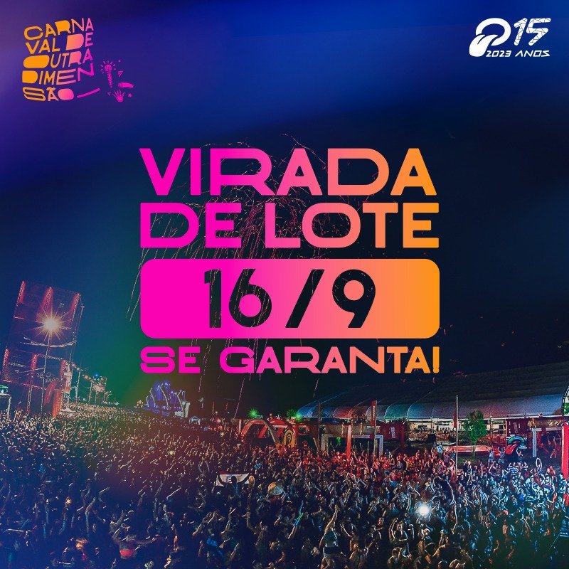 VIRADA DE LOTE OBA FESTIVAL