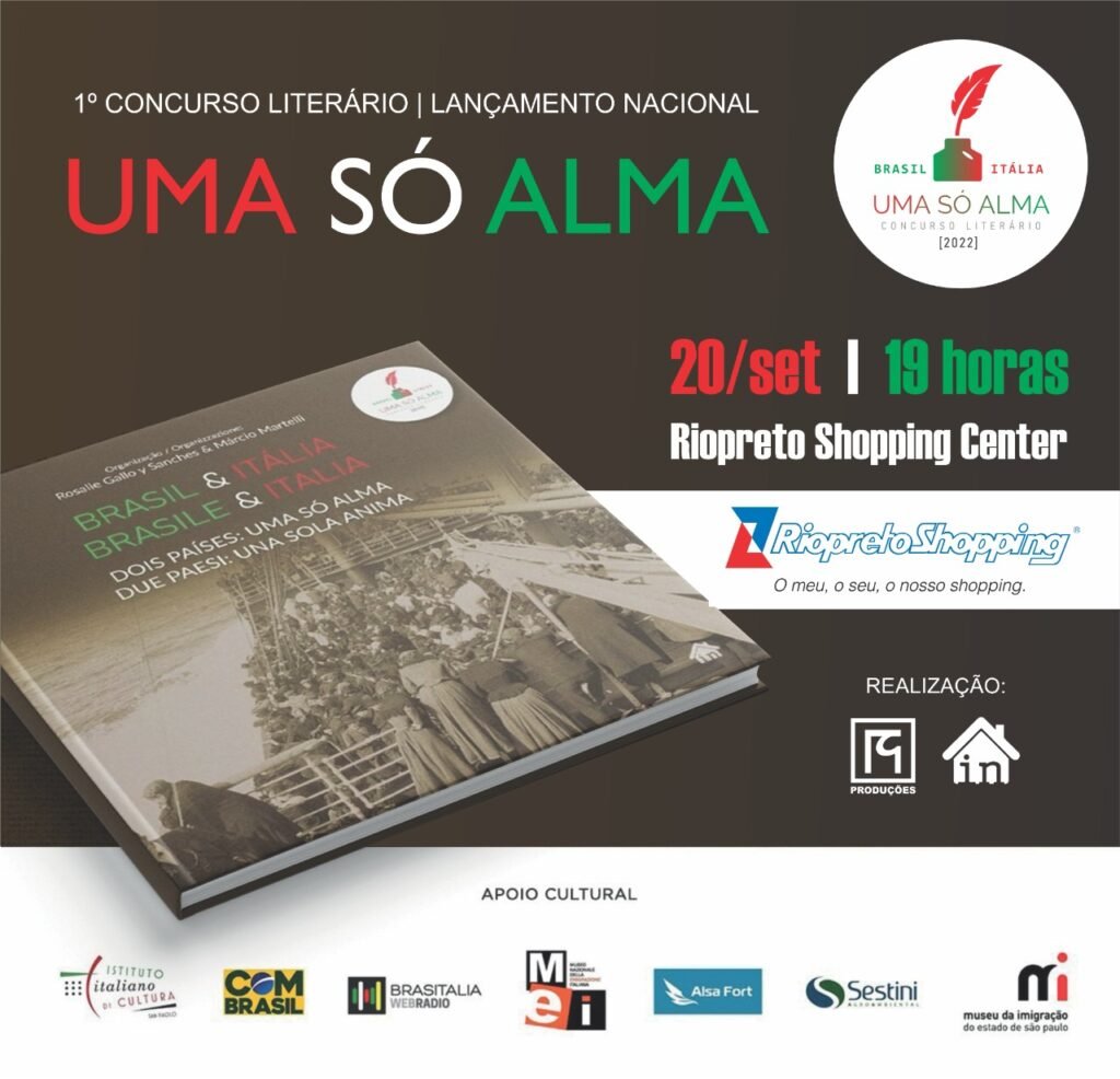 Itália é Homenageada em Lançamento de Livro e Exposição de Fotos no Riopreto Shopping
