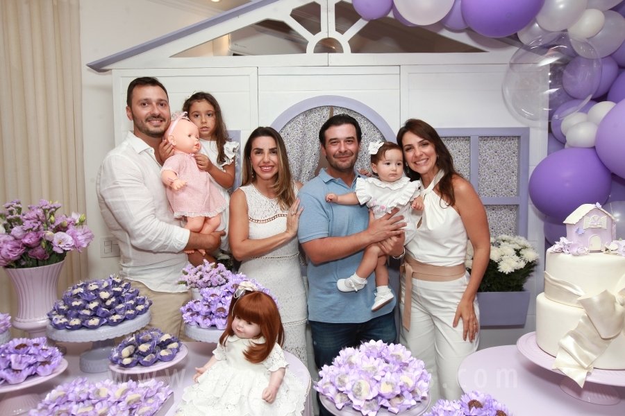 BATIZADO E ANIVERSÁRIO DE 1 ANO DE LOUISE MENDES CARDOSO - Eloisa Mattos