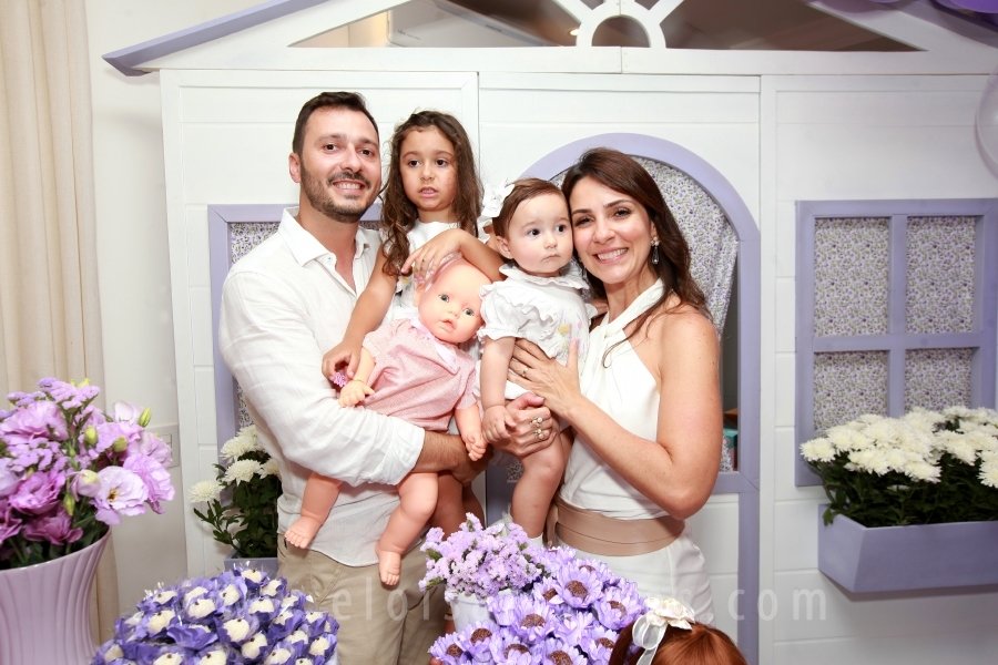 BATIZADO E ANIVERSÁRIO DE 1 ANO DE LOUISE MENDES CARDOSO - Eloisa Mattos