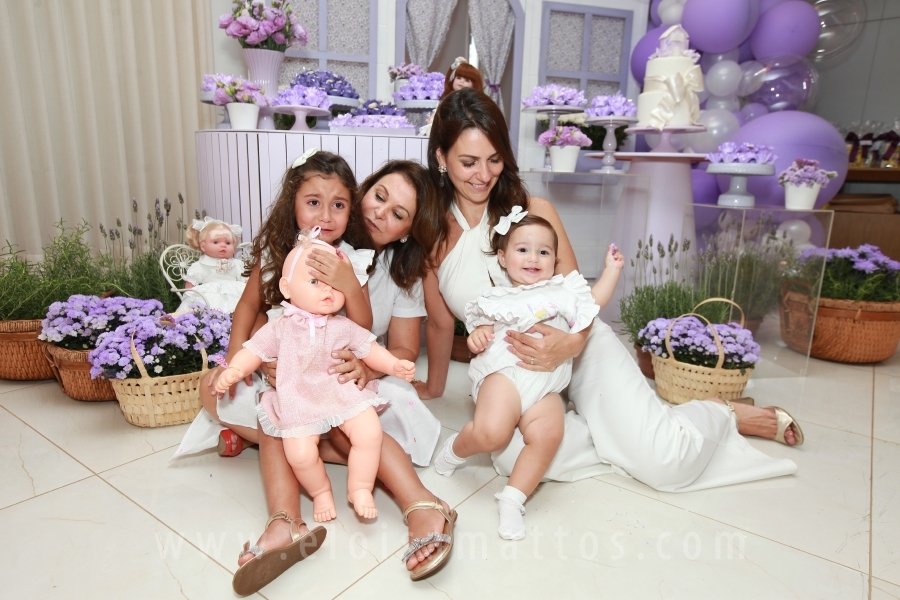 BATIZADO E ANIVERSÁRIO DE 1 ANO DE LOUISE MENDES CARDOSO - Eloisa Mattos