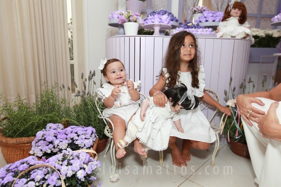 BATIZADO E ANIVERSÁRIO DE 1 ANO DE LOUISE MENDES CARDOSO - Eloisa Mattos