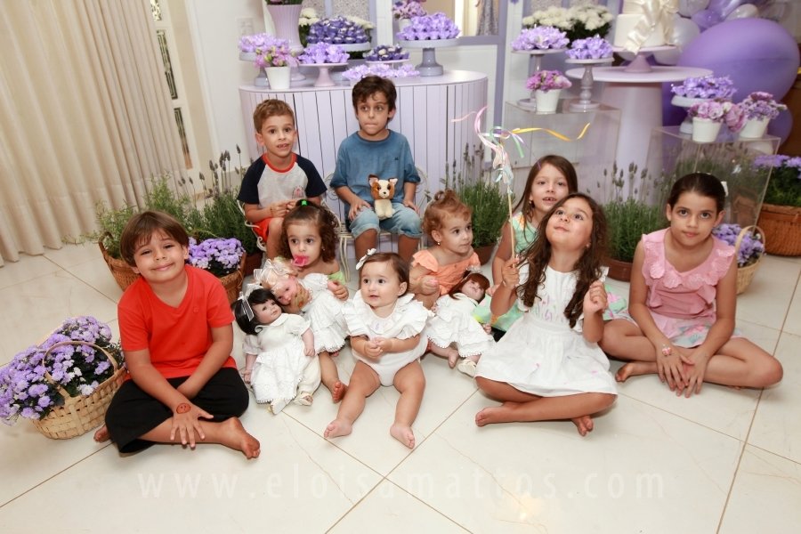BATIZADO E ANIVERSÁRIO DE 1 ANO DE LOUISE MENDES CARDOSO - Eloisa Mattos