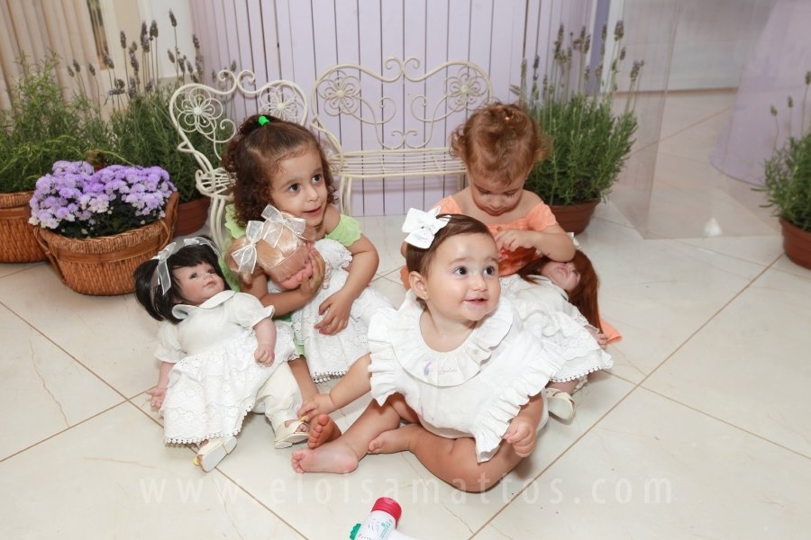 BATIZADO E ANIVERSÁRIO DE 1 ANO DE LOUISE MENDES CARDOSO - Eloisa Mattos