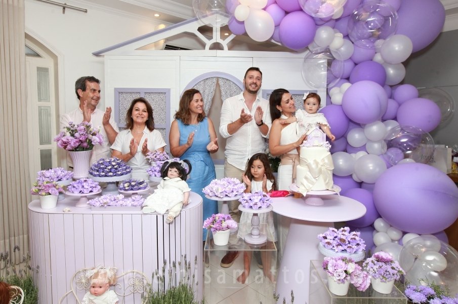 BATIZADO E ANIVERSÁRIO DE 1 ANO DE LOUISE MENDES CARDOSO - Eloisa Mattos