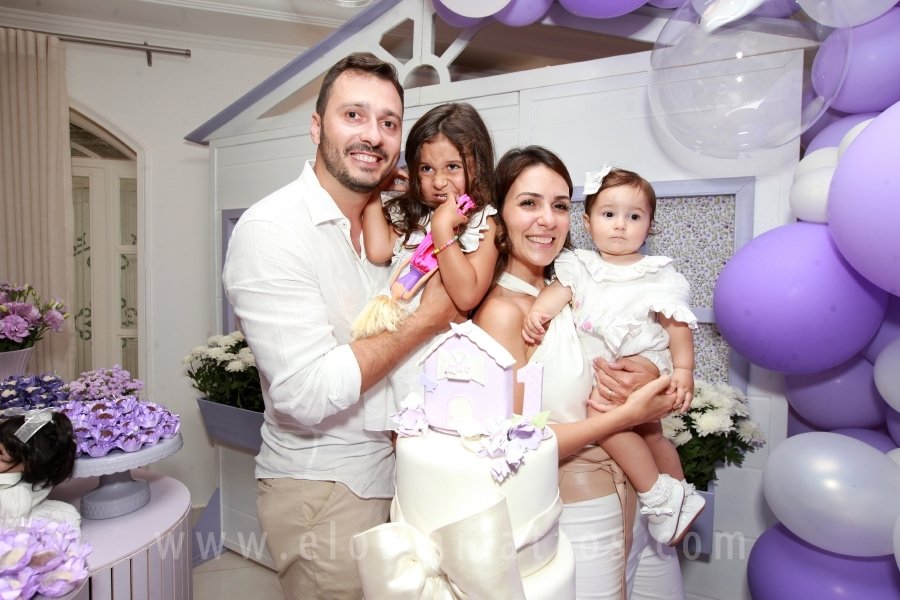 BATIZADO E ANIVERSÁRIO DE 1 ANO DE LOUISE MENDES CARDOSO - Eloisa Mattos