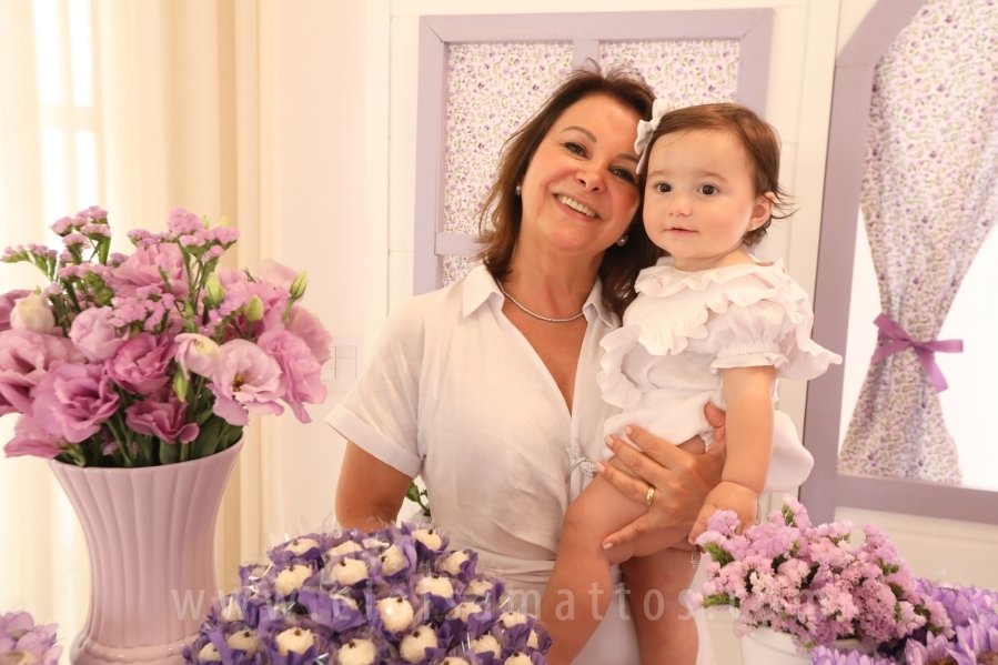 BATIZADO E ANIVERSÁRIO DE 1 ANO DE LOUISE MENDES CARDOSO - Eloisa Mattos