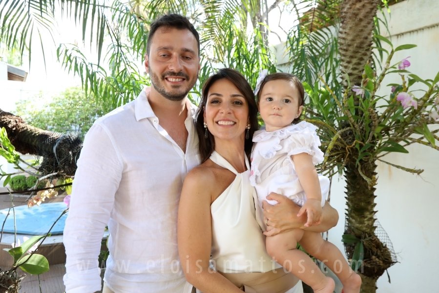 BATIZADO E ANIVERSÁRIO DE 1 ANO DE LOUISE MENDES CARDOSO - Eloisa Mattos