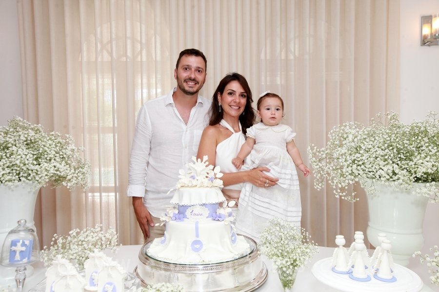 BATIZADO E ANIVERSÁRIO DE 1 ANO DE LOUISE MENDES CARDOSO - Eloisa Mattos