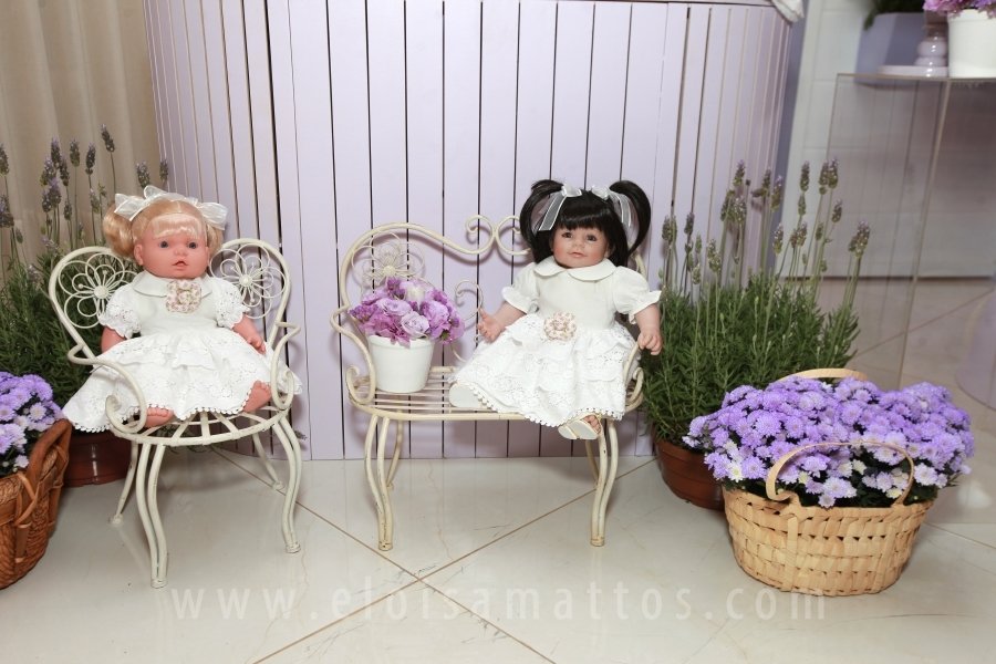 BATIZADO E ANIVERSÁRIO DE 1 ANO DE LOUISE MENDES CARDOSO - Eloisa Mattos