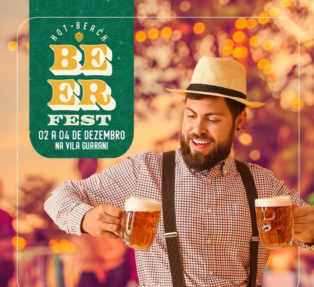 Hot Beach Parque & Resorts Traz Beer Fest para Vila Guarani