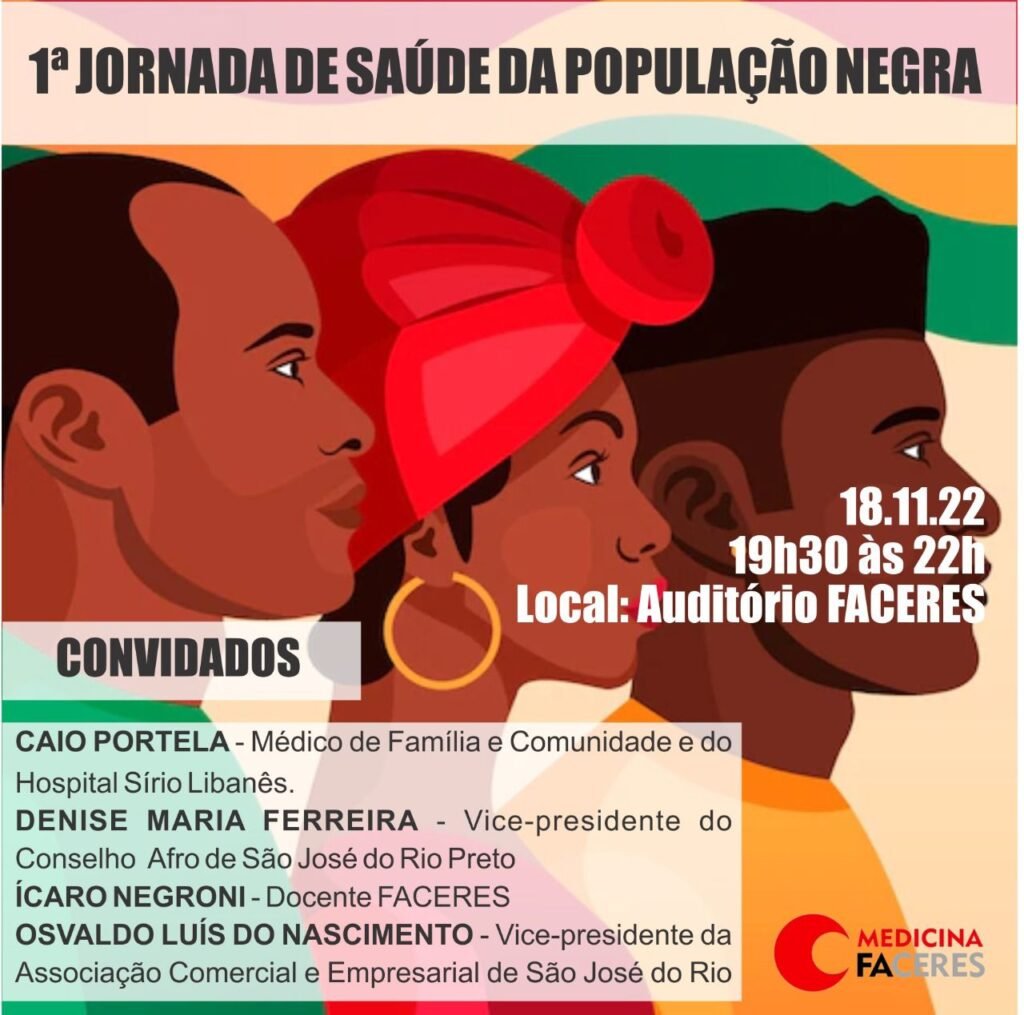 Faculdade de Medicina Faceres Promove a 1ª Jornada de Saúde da População Negra