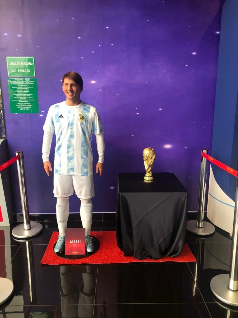 Estátua de Cera de Messi, Ganha Destaque em Museu de Cera – Olímpia