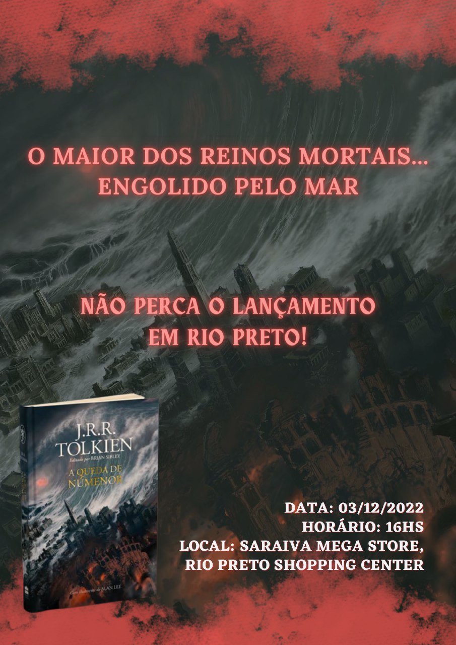 SARAIVA DO RIOPRETO SHOPPING AGITA ENCONTRO DE FÃS DE J.R.R. TOLKIEN