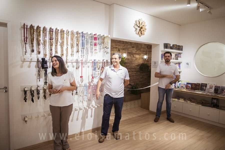 ESPAÇO CATÓLICO SÃO BENTO, COMPLETA UM ANO DE SUCESSO EM SÃO JOSÉ DO RIO PRETO E JÁ TEM SUA PRIMEIRA FRANQUIA INAUGURADA EM CAMPINAS. - Eloisa Mattos