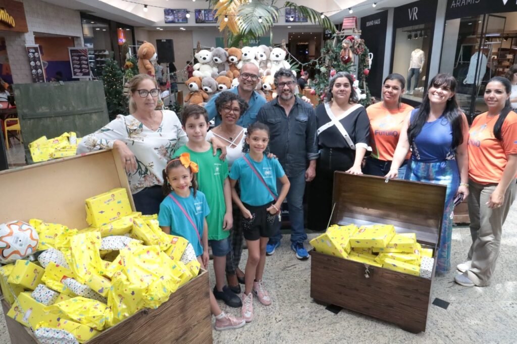 Riopreto Shopping Doa 140 Brinquedos Arrecadados em Sua Campanha de Final de Ano para Duas Entidades Rio-Pretenses
