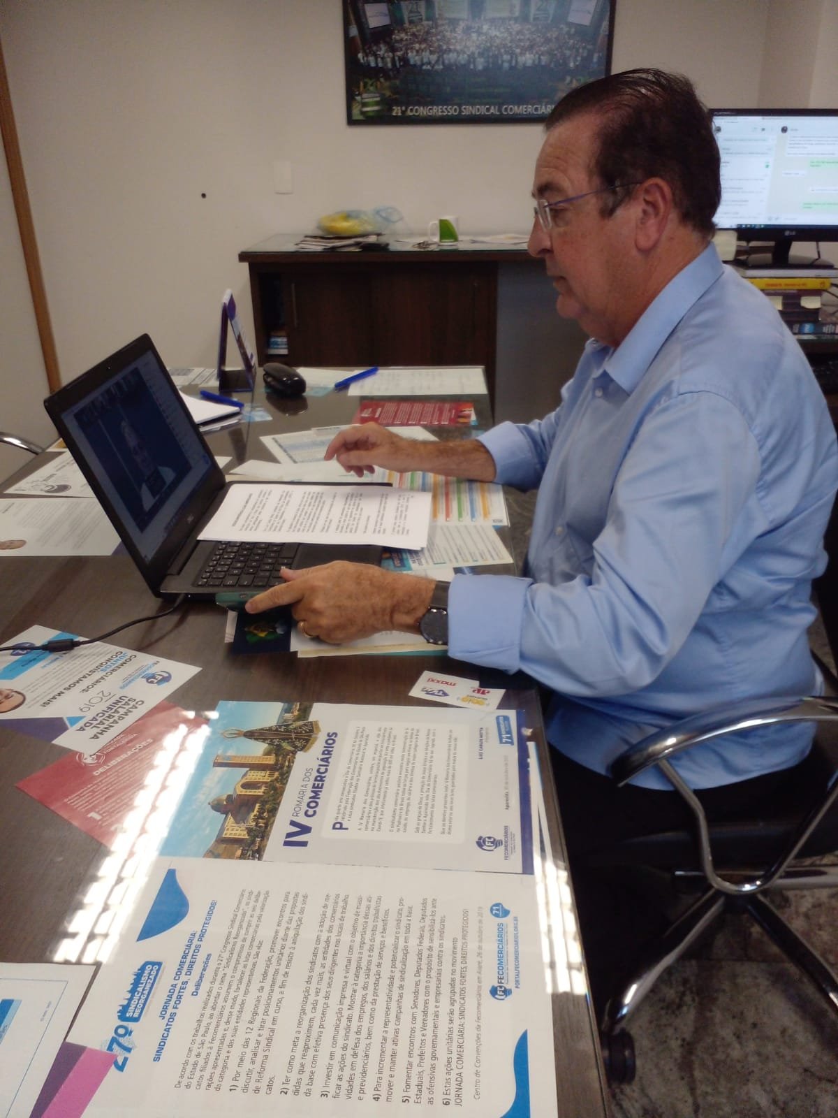 MOTTA REÚNE 300 SINDICALISTAS PARA GARANTIR DIREITOS A FUNCIONÁRIOS DAS LOJAS AMERICANAS