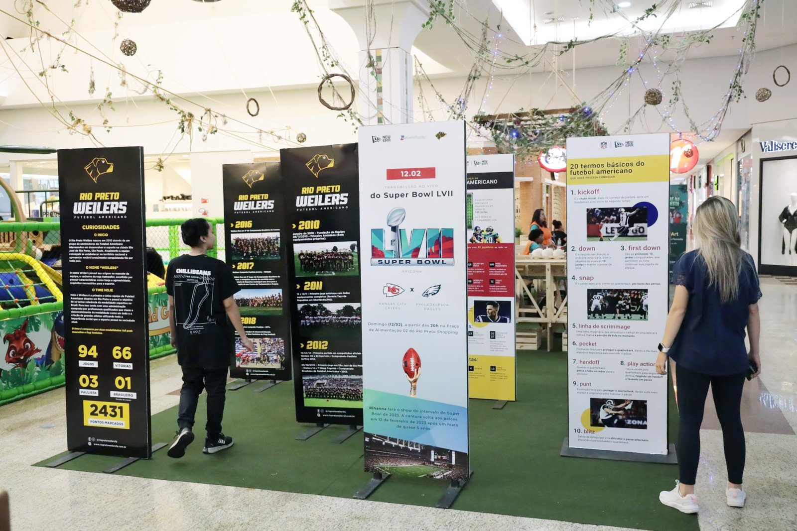 FUTEBOL AMERICANO É DESTAQUE NA PROGRAMAÇÃO DESTA SEMANA NO RIOPRETO SHOPPING