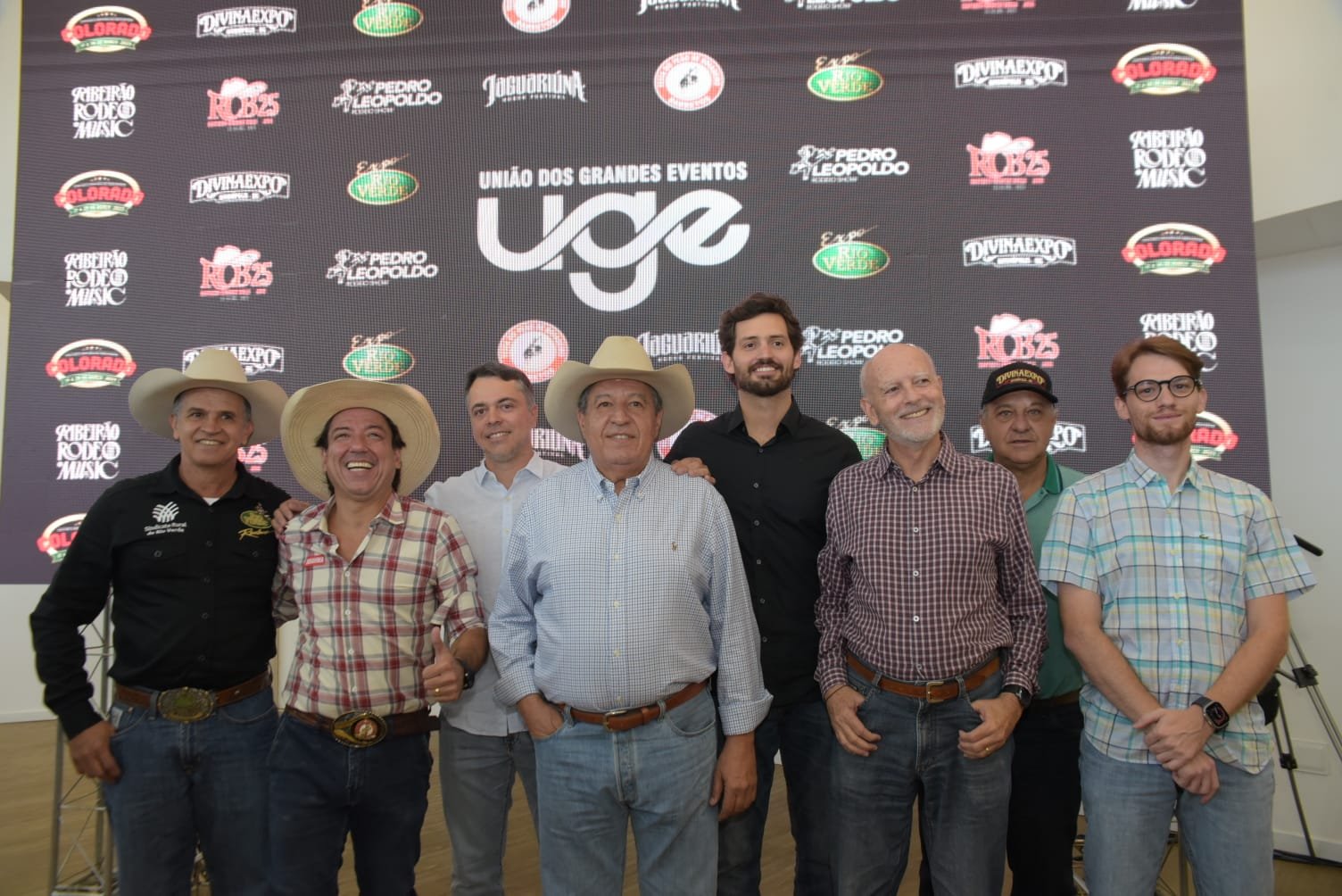 UGE – UNIÃO DOS GRANDE EVENTOS É APRESENTADA NESTA QUARTA-FEIRA DIA 08, EM EVENTO NO PARQUE DO PEÃO