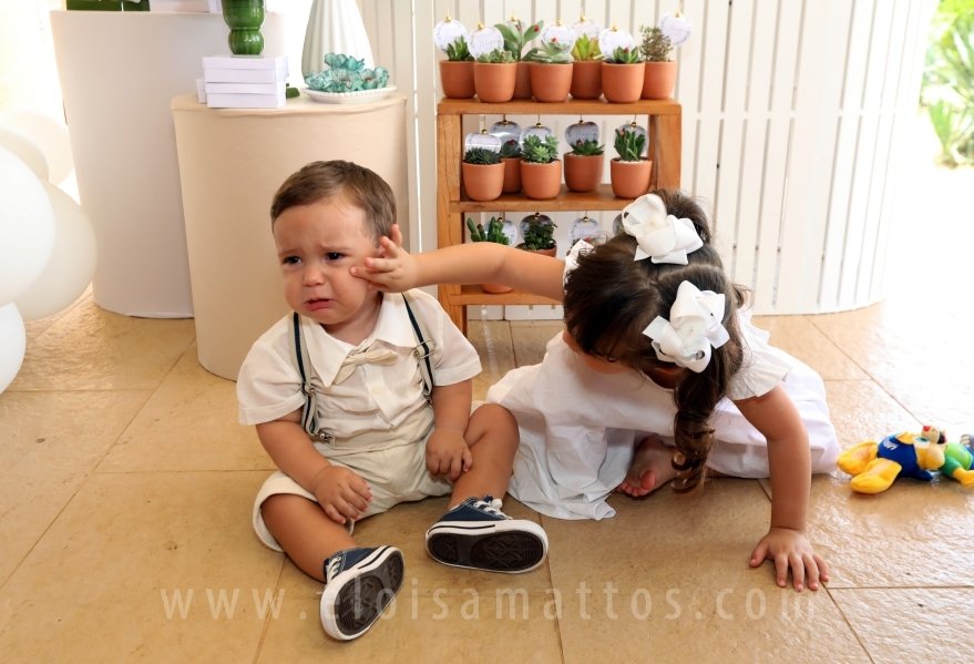 BATIZADO E ANIVERSÁRIO DE 1 ANO DE HENRIQUE AMORIM CAPARROZ - Eloisa Mattos