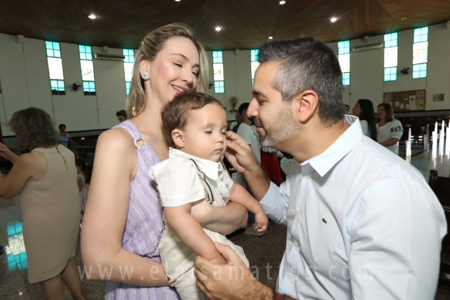 BATIZADO E ANIVERSÁRIO DE 1 ANO DE HENRIQUE AMORIM CAPARROZ - Eloisa Mattos