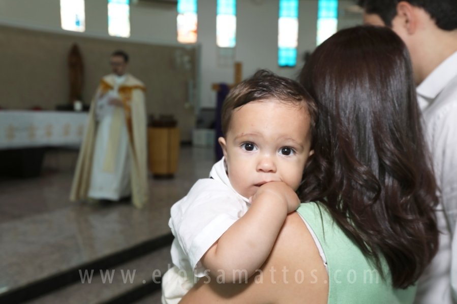 BATIZADO E ANIVERSÁRIO DE 1 ANO DE HENRIQUE AMORIM CAPARROZ - Eloisa Mattos