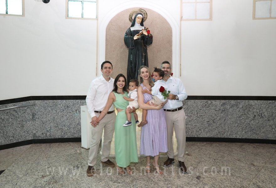 BATIZADO E ANIVERSÁRIO DE 1 ANO DE HENRIQUE AMORIM CAPARROZ - Eloisa Mattos