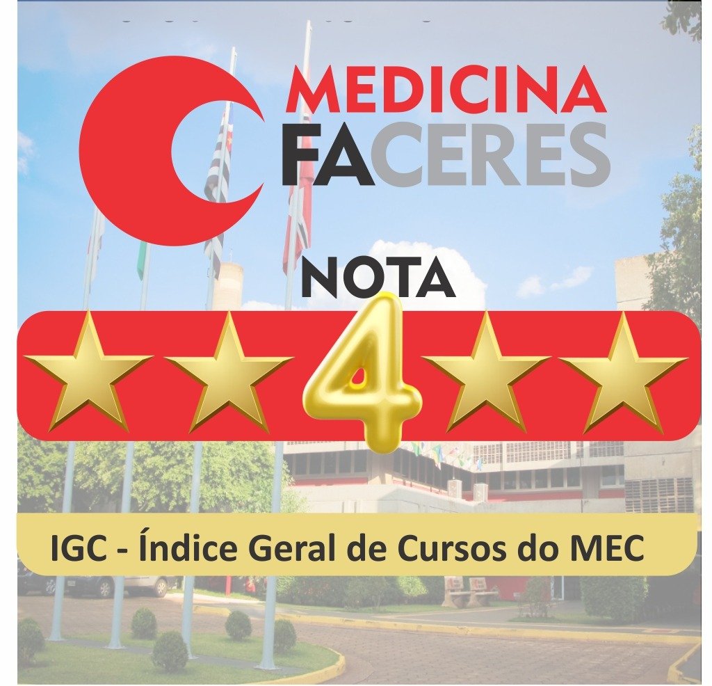 FACERES É NOTA 4 NO ÍNDICE GERAL DE CURSOS
