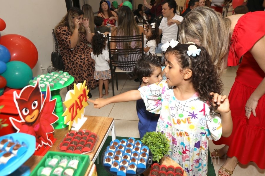 ANIVERSÁRIO DE 3 ANOS DE JOÃO FRANCISCO – TEMA PJ MASK - Eloisa Mattos