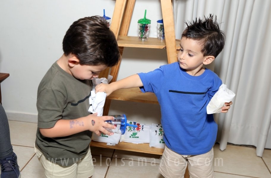 ANIVERSÁRIO DE 3 ANOS DE JOÃO FRANCISCO – TEMA PJ MASK - Eloisa Mattos