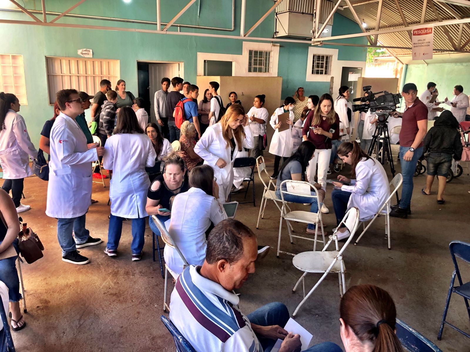 MORADORES DO MUNICÍPIO DE GUAPIAÇU RECEBEM ATENDIMENTO GRATUITO NA 3ª CARAVANA DA SAÚDE