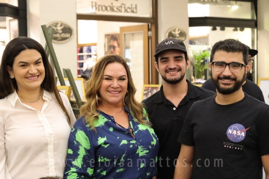 COQUETEL DE ABERTURA DA 14ª EDIÇÃO DA EXPOSIÇÃO “MÃES E FILHOS EM FOCO” ELOISA MATTOS E RIOPRETO SHOPPING - Eloisa Mattos