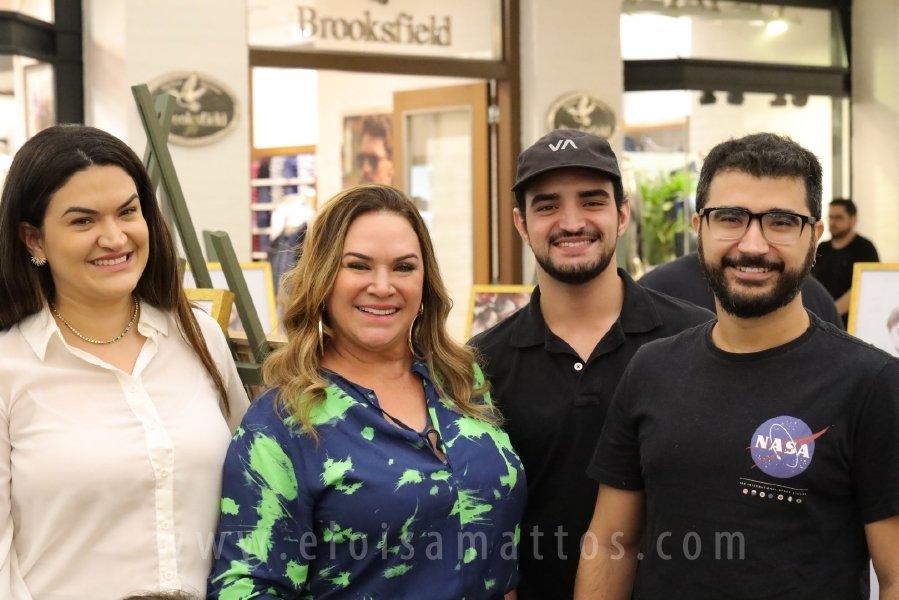 COQUETEL DE ABERTURA DA 14ª EDIÇÃO DA EXPOSIÇÃO “MÃES E FILHOS EM FOCO” ELOISA MATTOS E RIOPRETO SHOPPING - Eloisa Mattos