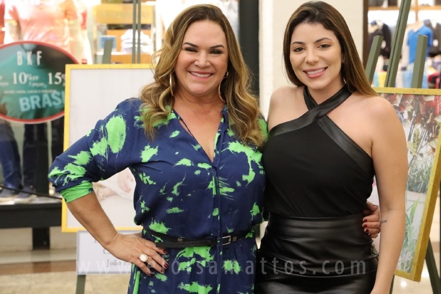 COQUETEL DE ABERTURA DA 14ª EDIÇÃO DA EXPOSIÇÃO “MÃES E FILHOS EM FOCO” ELOISA MATTOS E RIOPRETO SHOPPING - Eloisa Mattos