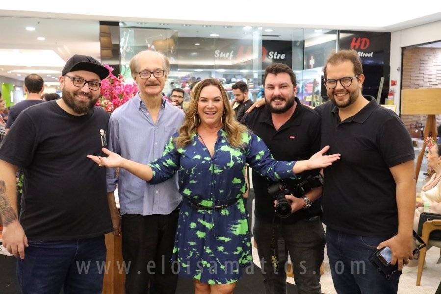 COQUETEL DE ABERTURA DA 14ª EDIÇÃO DA EXPOSIÇÃO “MÃES E FILHOS EM FOCO” ELOISA MATTOS E RIOPRETO SHOPPING - Eloisa Mattos