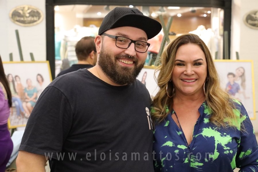 COQUETEL DE ABERTURA DA 14ª EDIÇÃO DA EXPOSIÇÃO “MÃES E FILHOS EM FOCO” ELOISA MATTOS E RIOPRETO SHOPPING - Eloisa Mattos