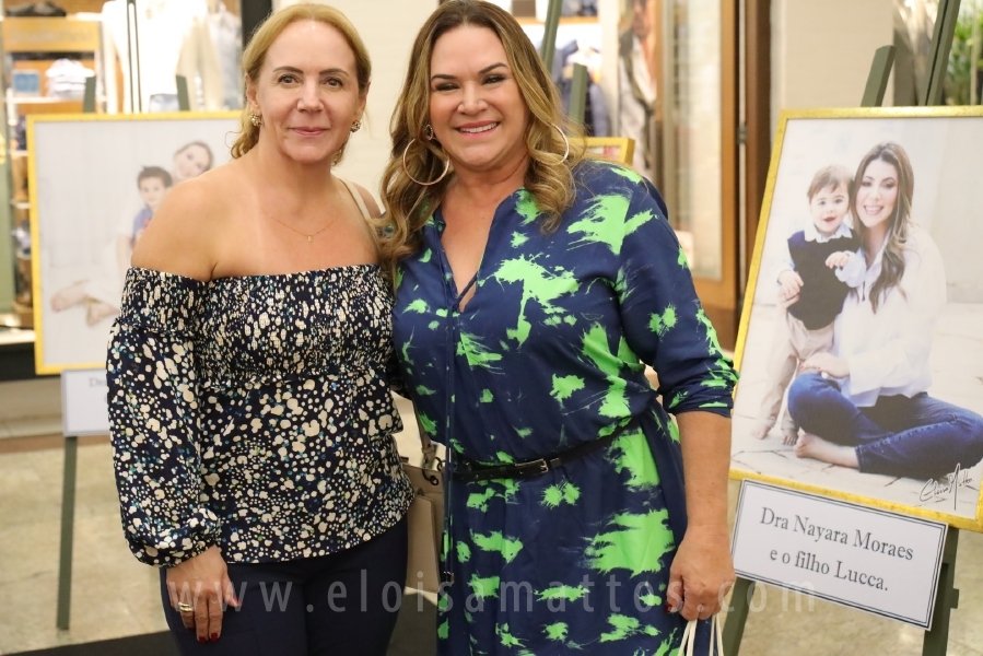 COQUETEL DE ABERTURA DA 14ª EDIÇÃO DA EXPOSIÇÃO “MÃES E FILHOS EM FOCO” ELOISA MATTOS E RIOPRETO SHOPPING - Eloisa Mattos